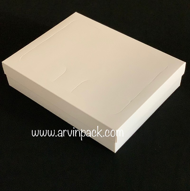 جعبه بسته بندی کوکی JT3 سفید - بسته 50 عددی