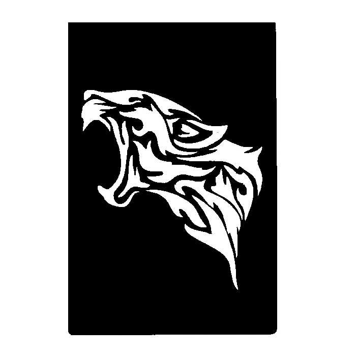 شابلون تتو موقت کد 312