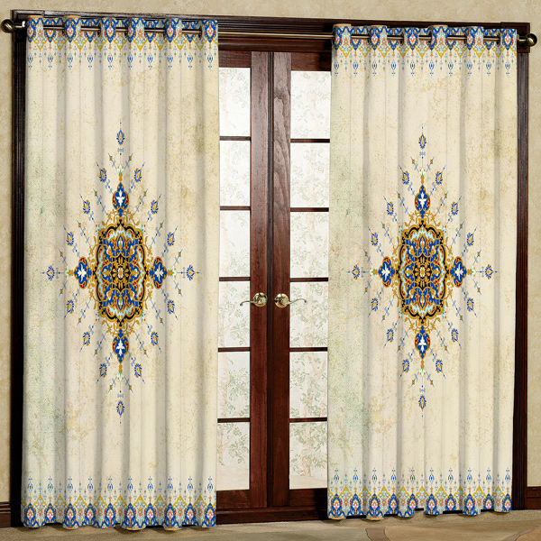 پرده مدل چاپی هازان پانچی کد 237 سایز 200x140 سانتی متر