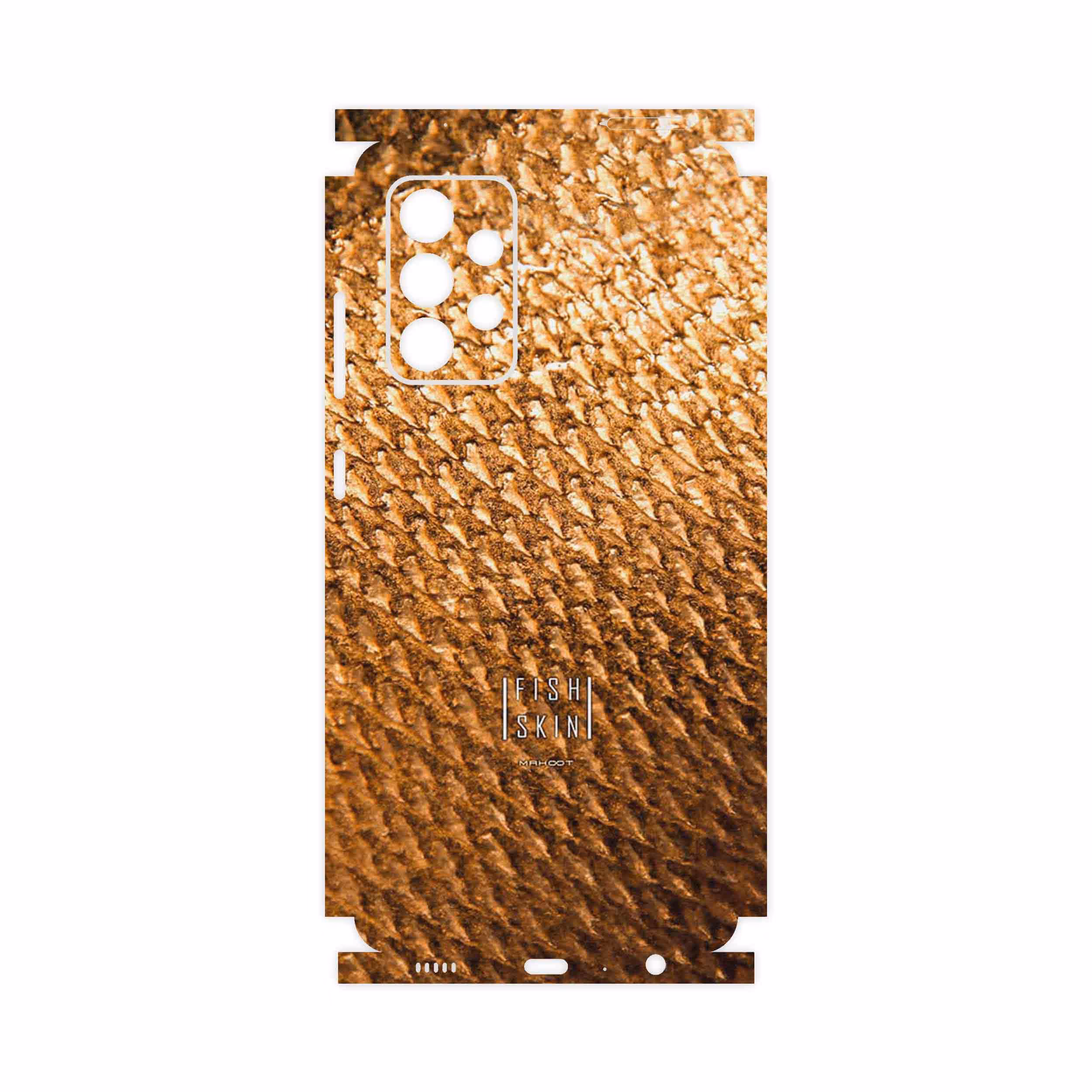 برچسب پوششی ماهوت مدل Fish Skin-FullSkin مناسب برای گوشی موبایل سامسونگ Galaxy A52s 5G