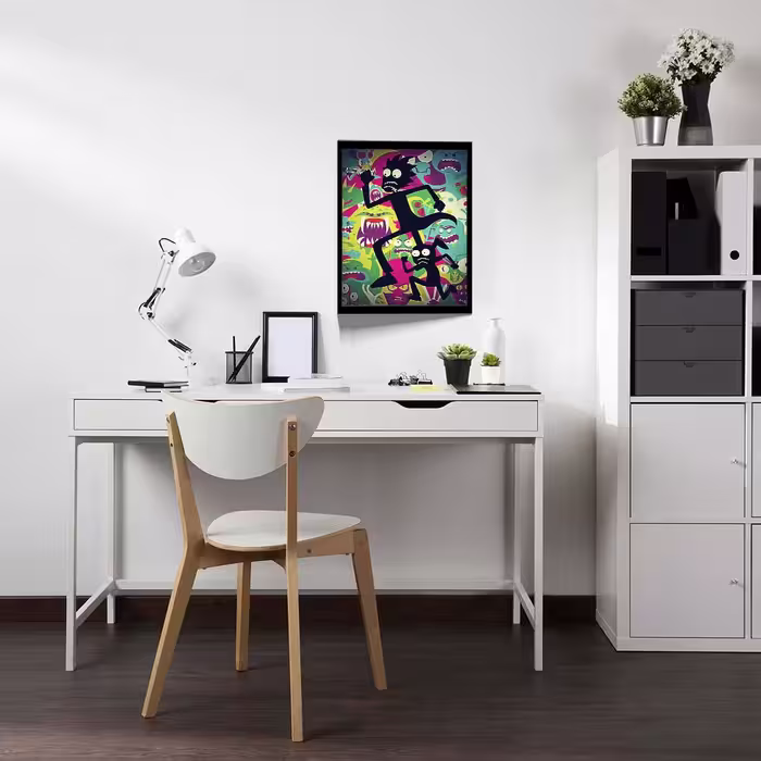 تابلو مدل Rick &amp; Morty کد F-1031