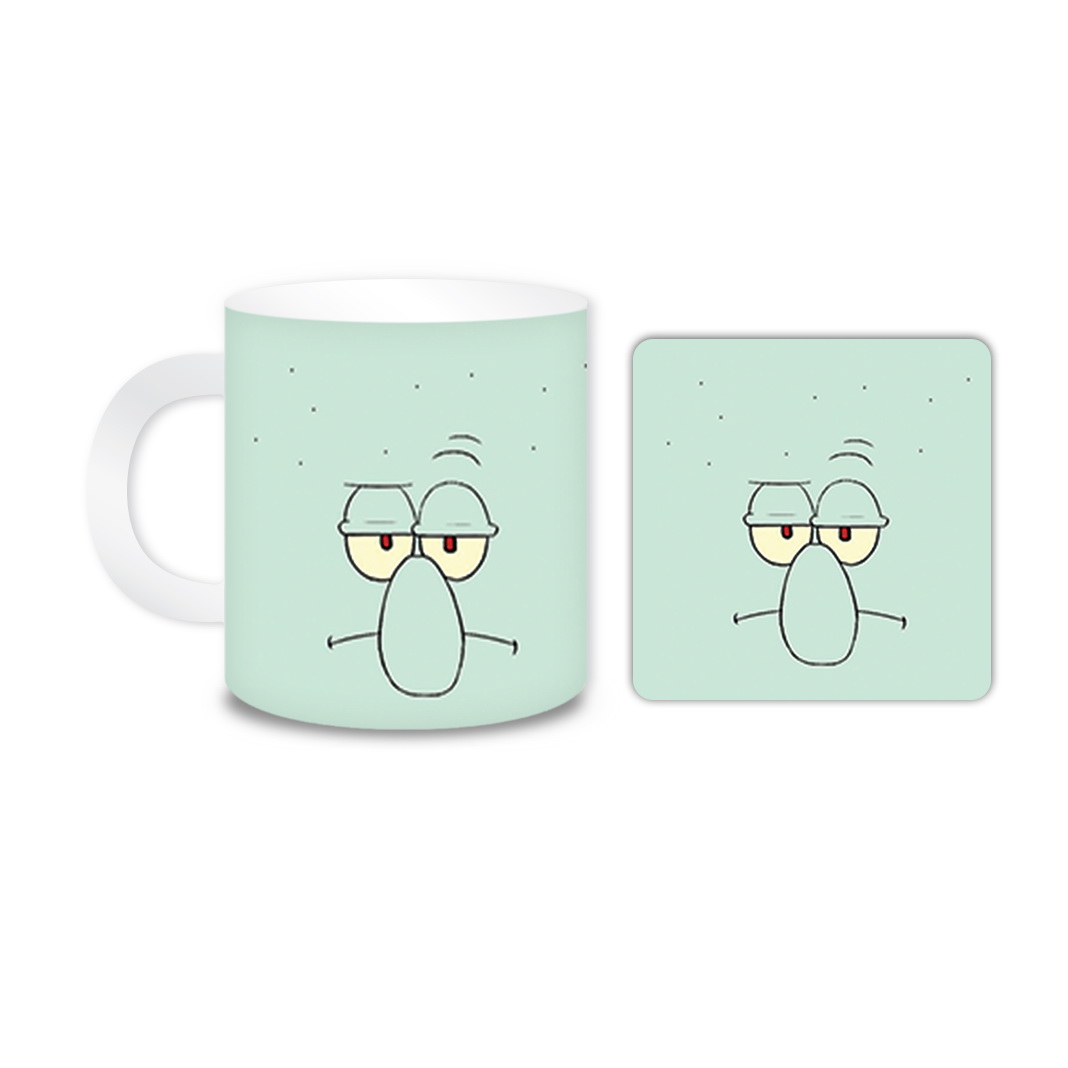 ماگ مدل اختاپوس کد 276 به همراه زیر لیوانی