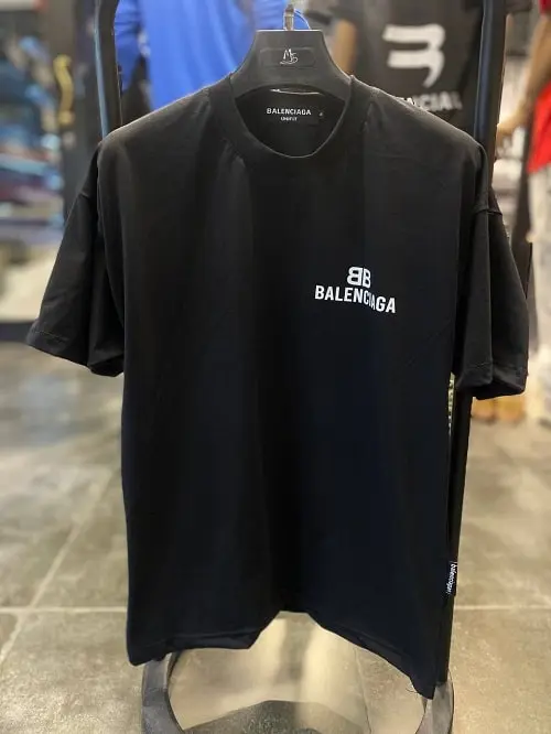 خرید اینترنتی تیشرت مشکی مردانه BALENCIAGA از رگال من