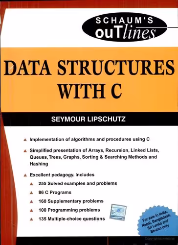 خرید و دانلود نسخه کامل کتاب Data Structures with C