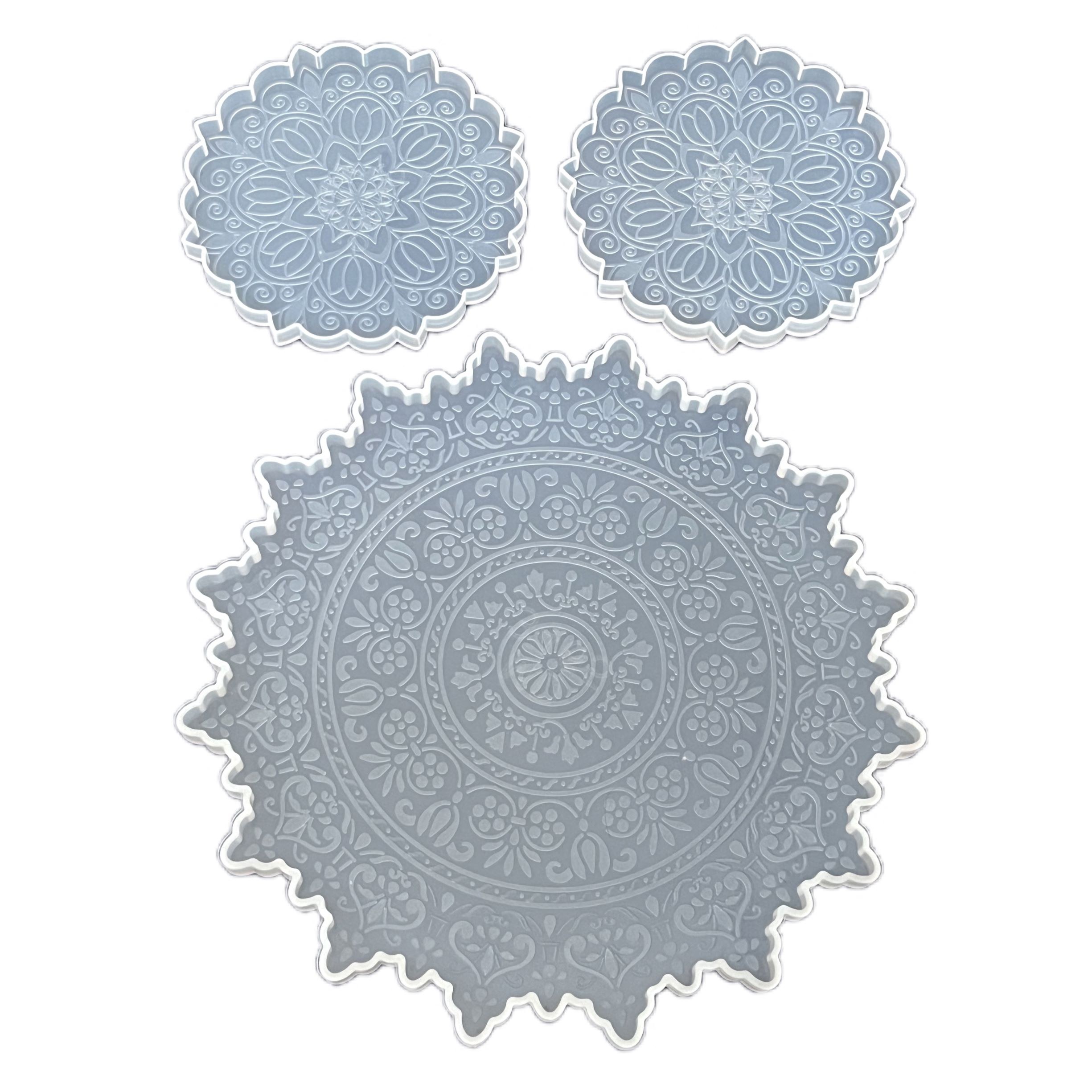 قالب رزین وارداتی مجموعه 3 عددی کد 010