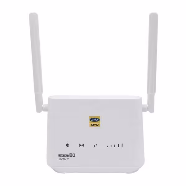 مودم 3G/4G قابل حمل ایرانسل مدل I40 B1 به همراه 70 گیگابایت اینترنت 3 ماهه