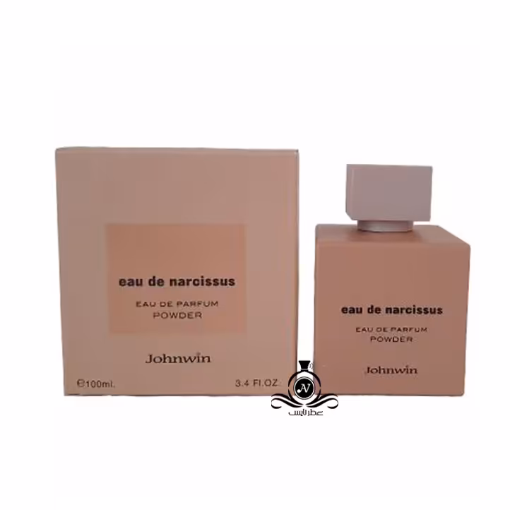 ادکلن زنانه نارسیس رودریگز پودر شرکت جانوین Johnwin eau de narcissus powder