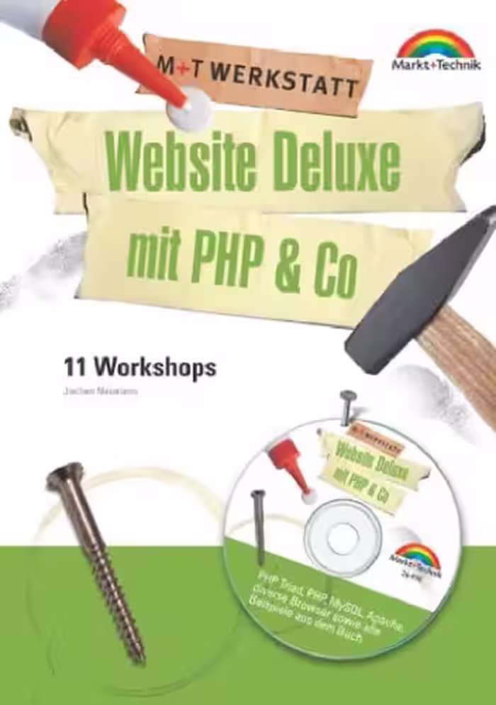 خرید و دانلود نسخه کامل کتاب Meine dynamische Website mit PHP, MySQL und Apache GERMAN