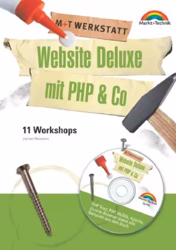خرید و دانلود نسخه کامل کتاب Meine dynamische Website mit PHP, MySQL und Apache GERMAN
