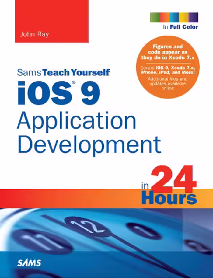 خرید و دانلود نسخه کامل کتاب iOS 9 Application Development in 24 Hours