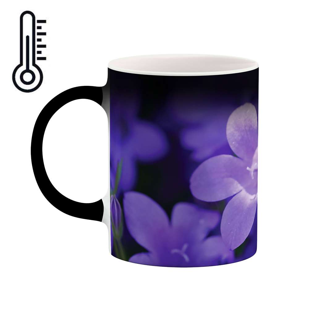 ماگ حرارتی طرح گل مدل mgph02735