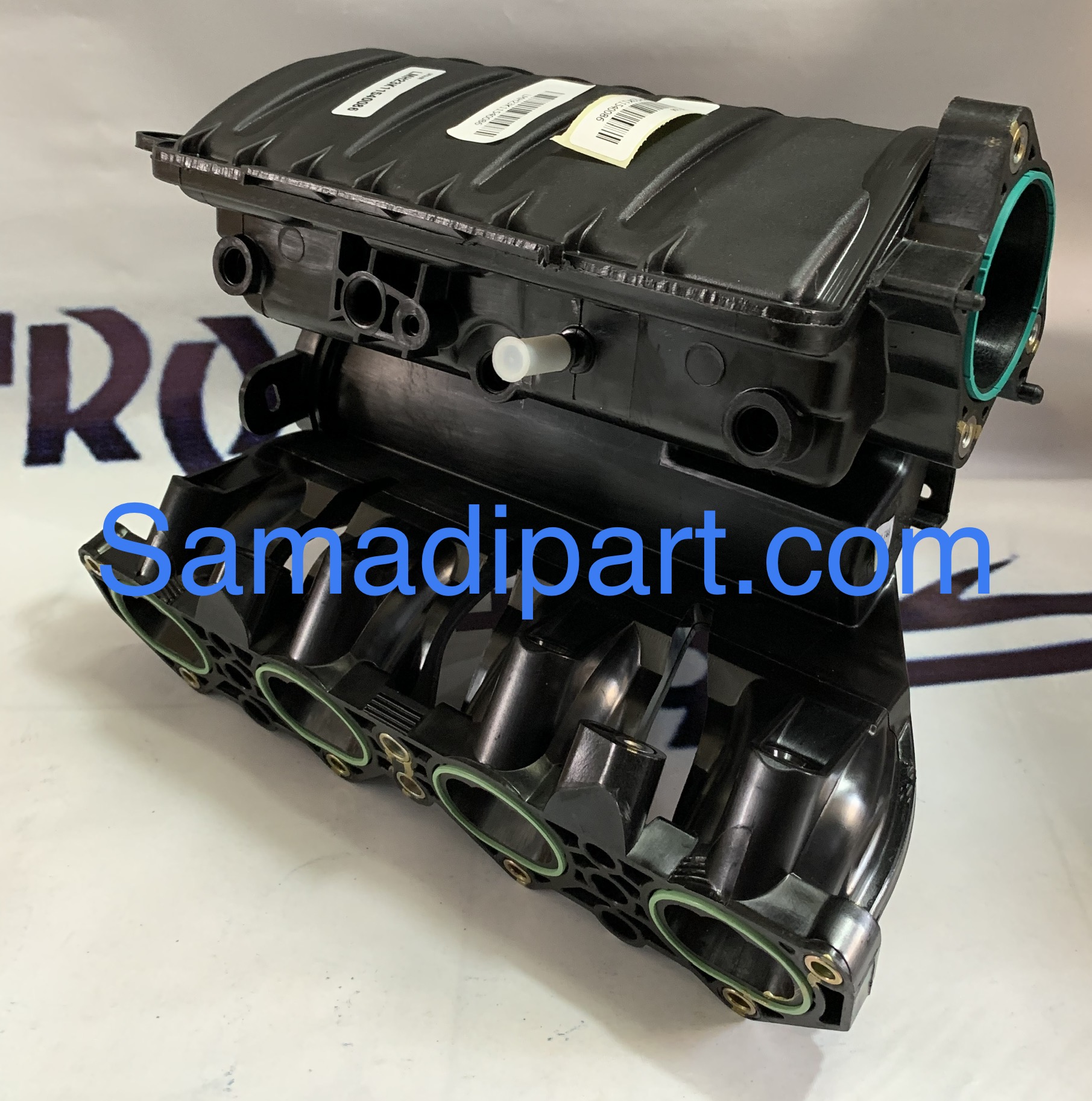 منیفولد هوای بنزینی موتور TU5 (دریچه گاز مکانیکی 3 پیچ) کروز (CR39060101)o