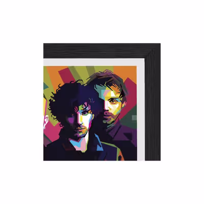 تابلو طرح Coldplay مدل PrCldPly1b