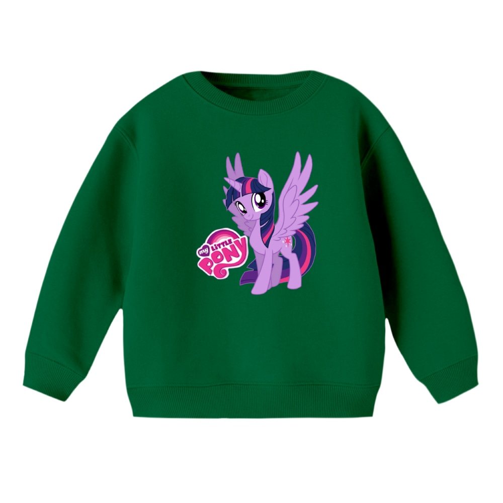 سویشرت بچگانه مدل اسب شاخدار رنگ سبز