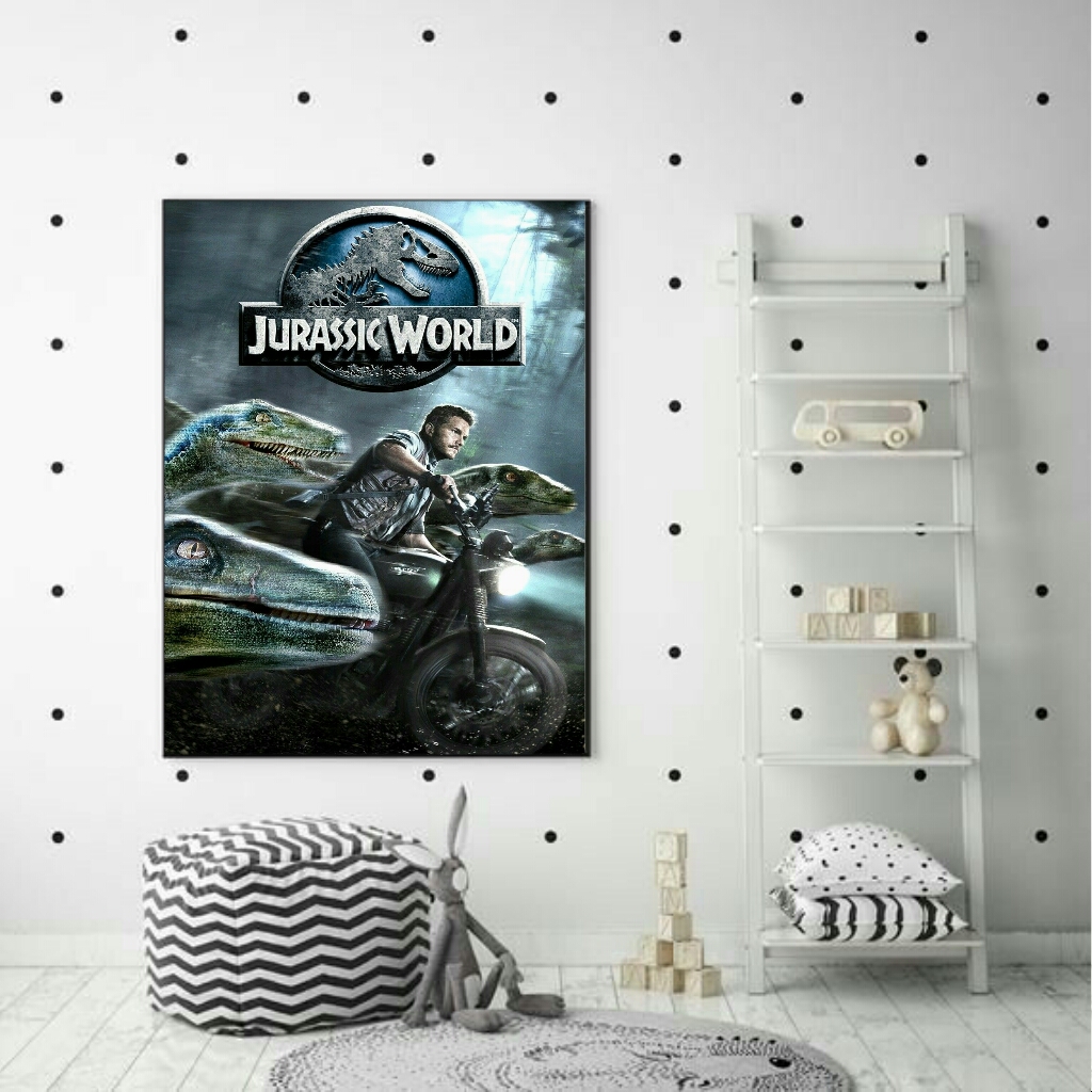 تابلو بوم مدل پارک ژوراسیک کد AR204