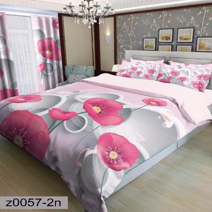 سرویس روتختی 2 نفره تنسل چاپی برندترک لند(Turk Land) z 57