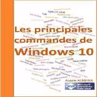 خرید و دانلود نسخه کامل کتاب Les principales commandes de Windows 10