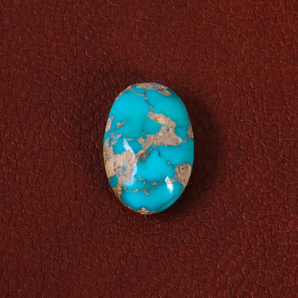 نگین فیروزه شجری کد 28186 - جواهری مشاهیر