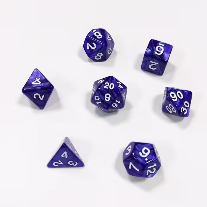 تاس بازی مدل Dungeons and Dragons کد 1004 بسته 28 عددی