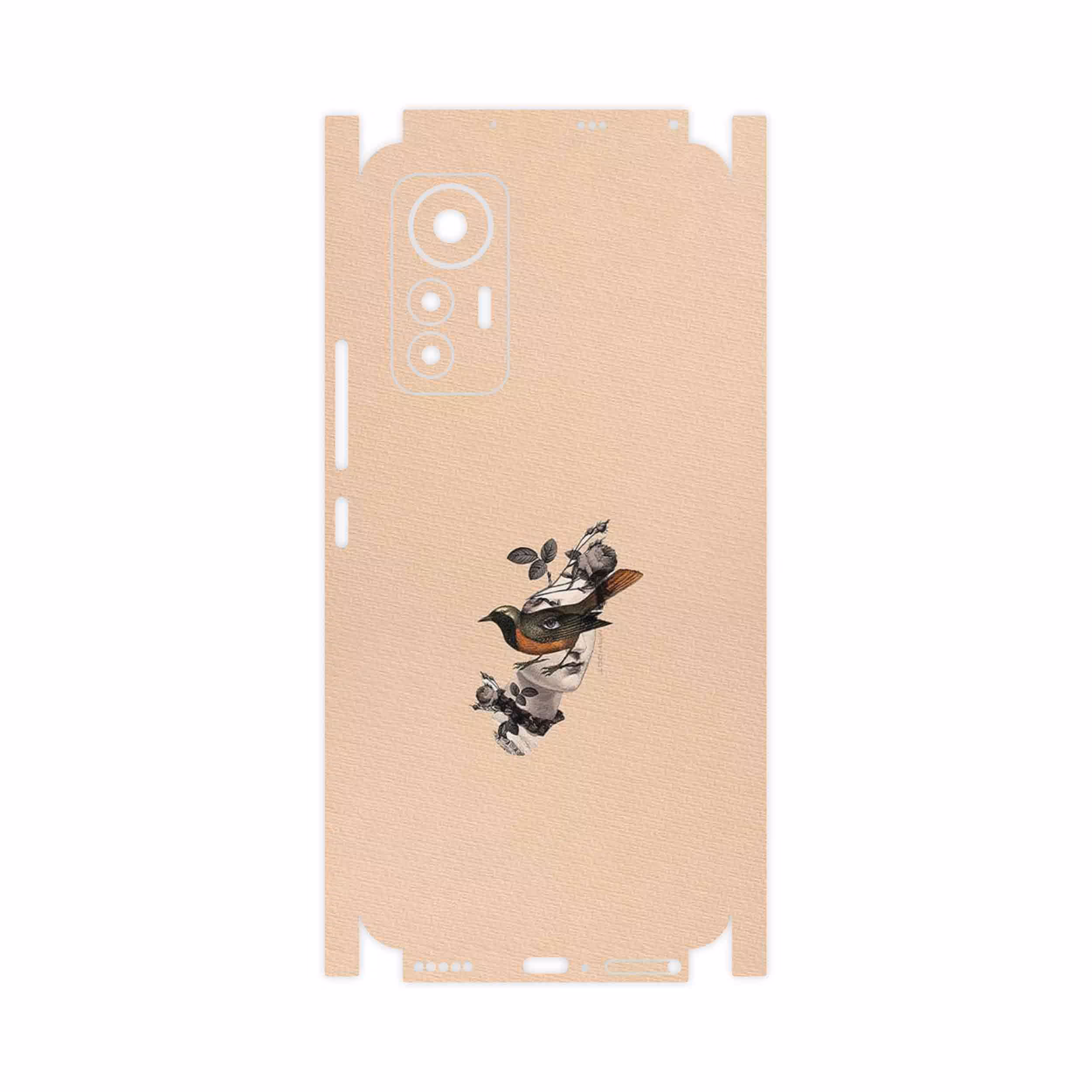 برچسب پوششی ماهوت مدل Collage of surreal Portrait of Women 2-FullSkin مناسب برای گوشی موبایل شیائومی 12 Lite