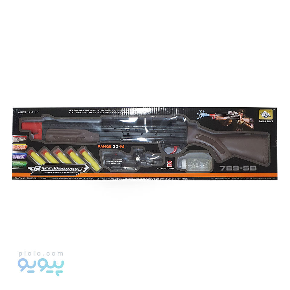 تفنگ تیر ژله ای مدل شات گان