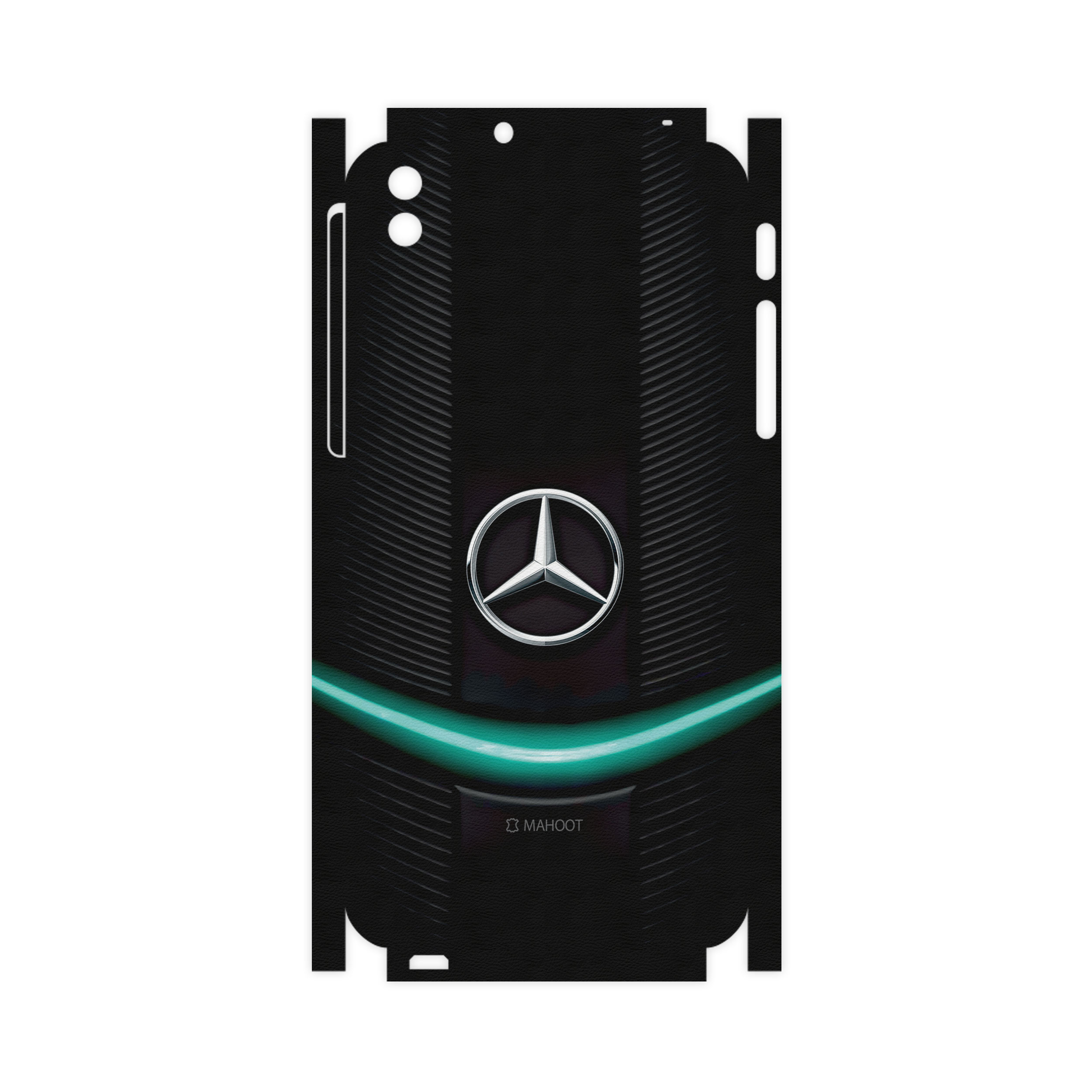برچسب پوششی ماهوت مدل Mercedes-Benz-FullSkin مناسب برای گوشی موبایل اچ تی سی Desire 816