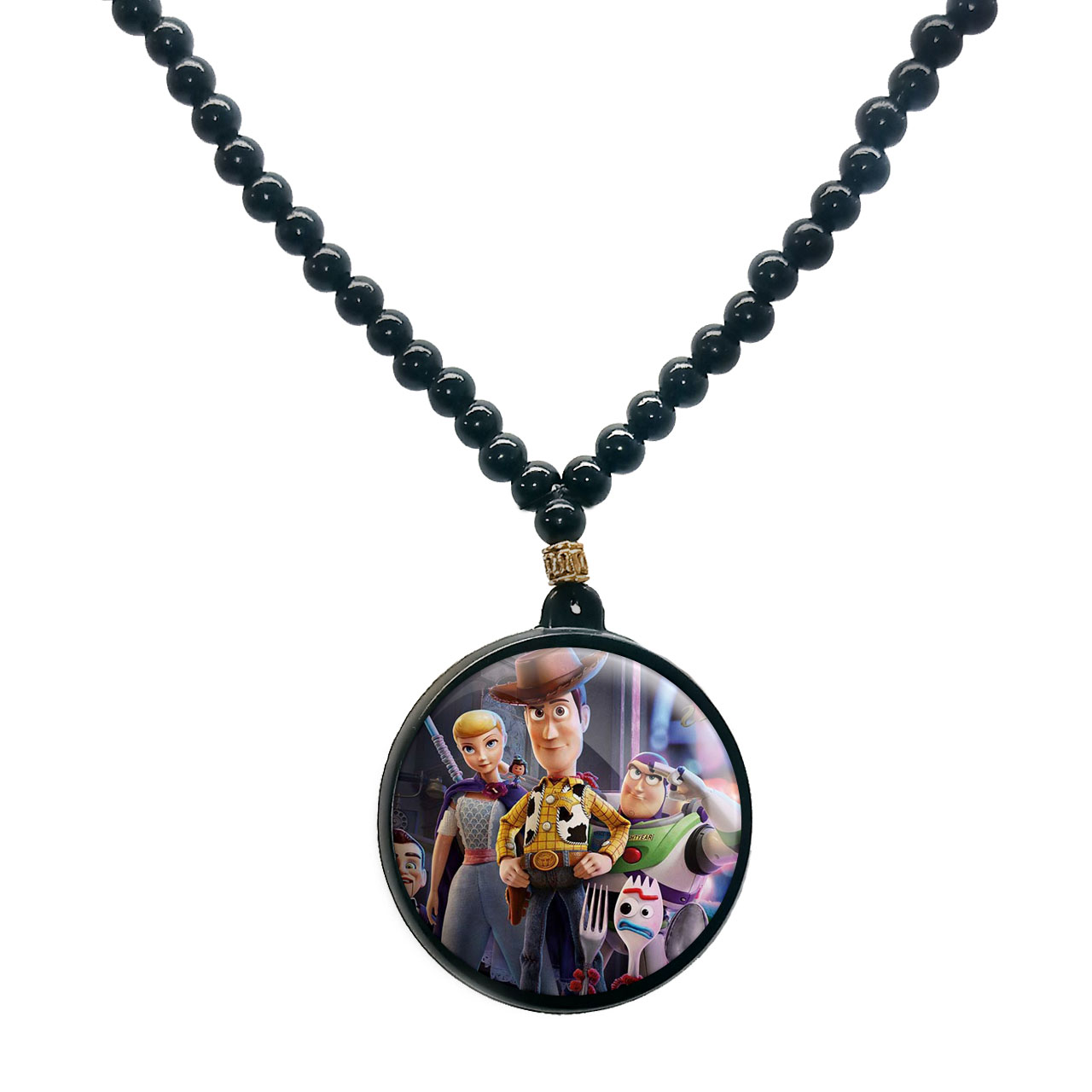 گردنبند پرمانه طرح داستان اسباب بازی ها کد pmd.397 مدل دو طرفه