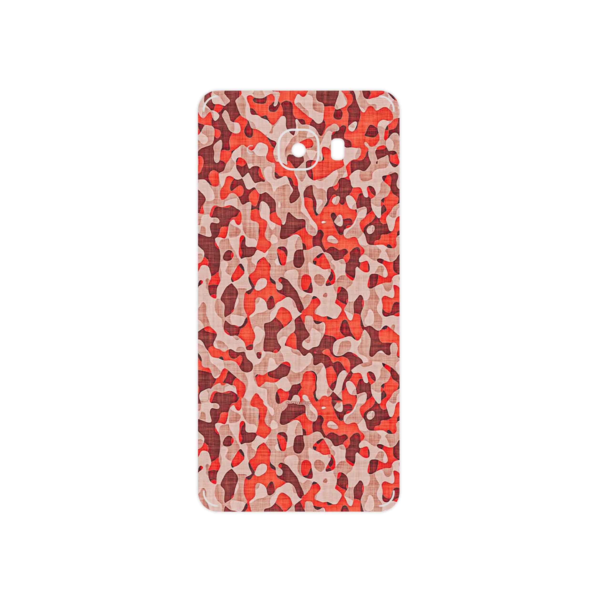برچسب پوششی ماهوت مدل Red Infantry Army مناسب برای گوشی موبایل سامسونگ Galaxy C7