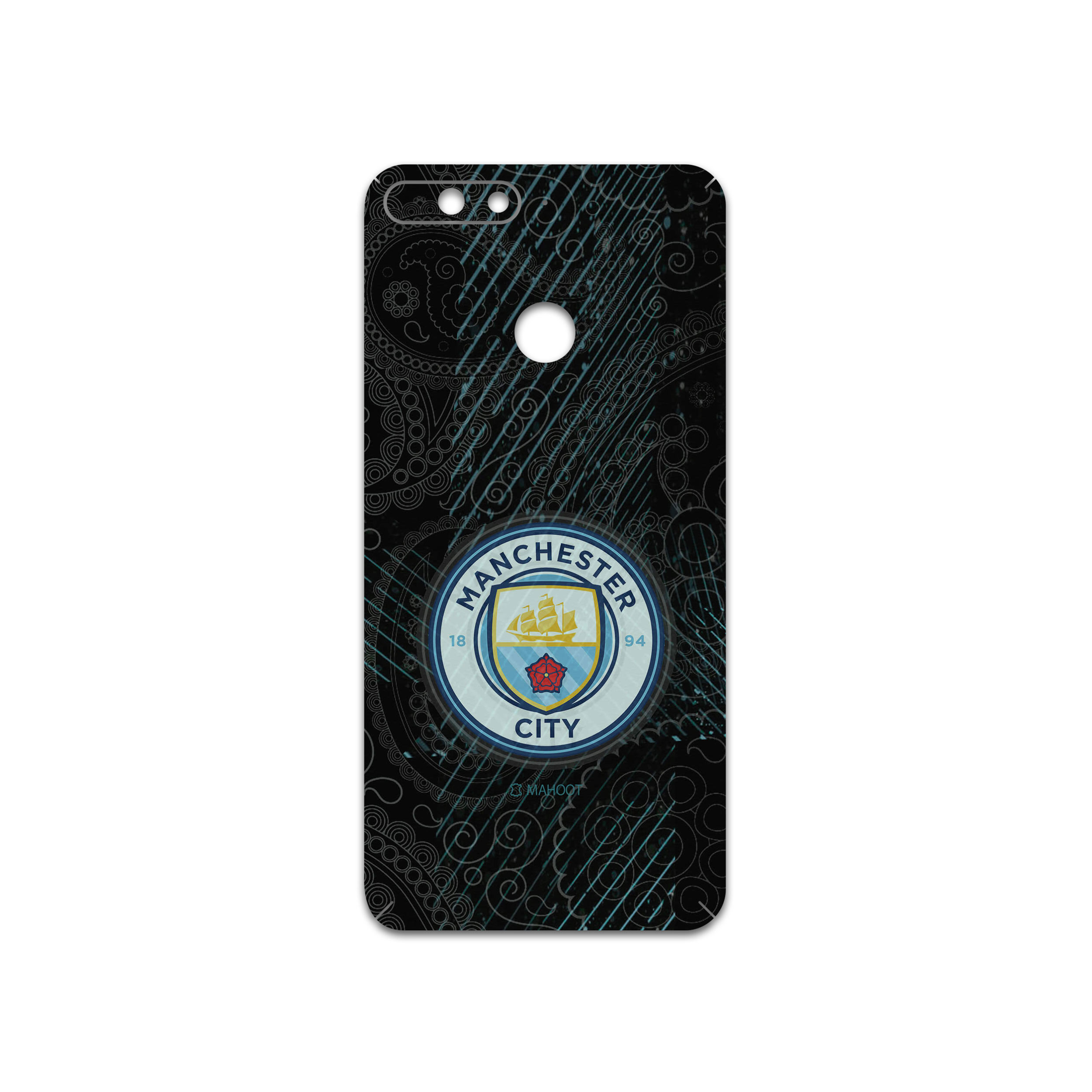 برچسب پوششی ماهوت مدل Manchester-City مناسب برای گوشی موبایل آنر 7A