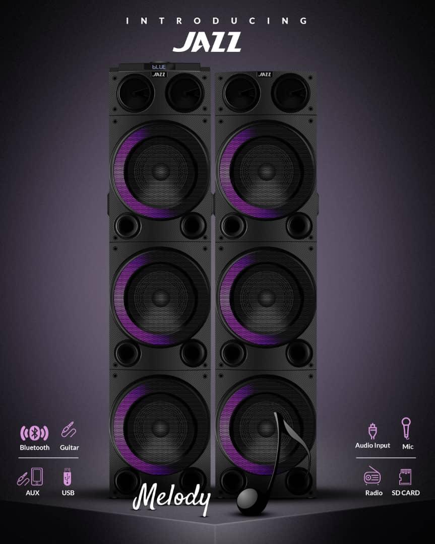 اسپیکر جفت جاز مدل DJ-JZ3100 MELODY PLUS