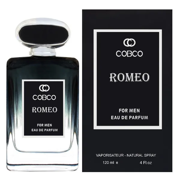 ادوپرفیوم مردانه کوبکو مدل ROMEOاسانس مونت بلک حجم 120 میل