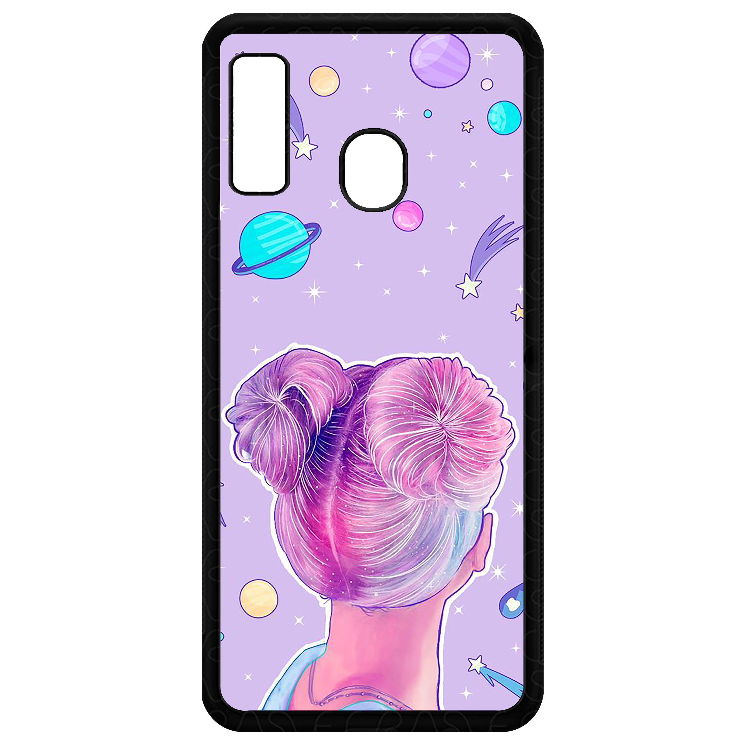 کاور طرح Girl مدل CHL50112 مناسب برای گوشی موبایل سامسونگ Galaxy A20