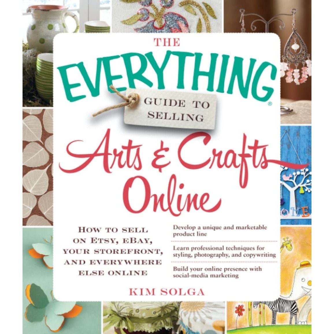 کتاب زبان اصلی The Everything Guide to Selling Arts Crafts Online