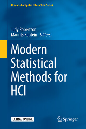 خرید و دانلود نسخه کامل کتاب Modern Statistical Methods for HCI