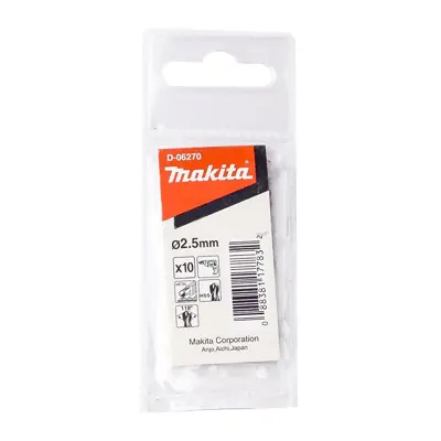 مته فلز ماکیتا مدل D-06270 مجموعه 10 عددی