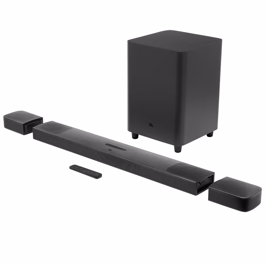 ساندبار جی بی ال مدل JBL BAR 9.1 True Wireless Surround with Dolby Atmos - Hiapple.ir
