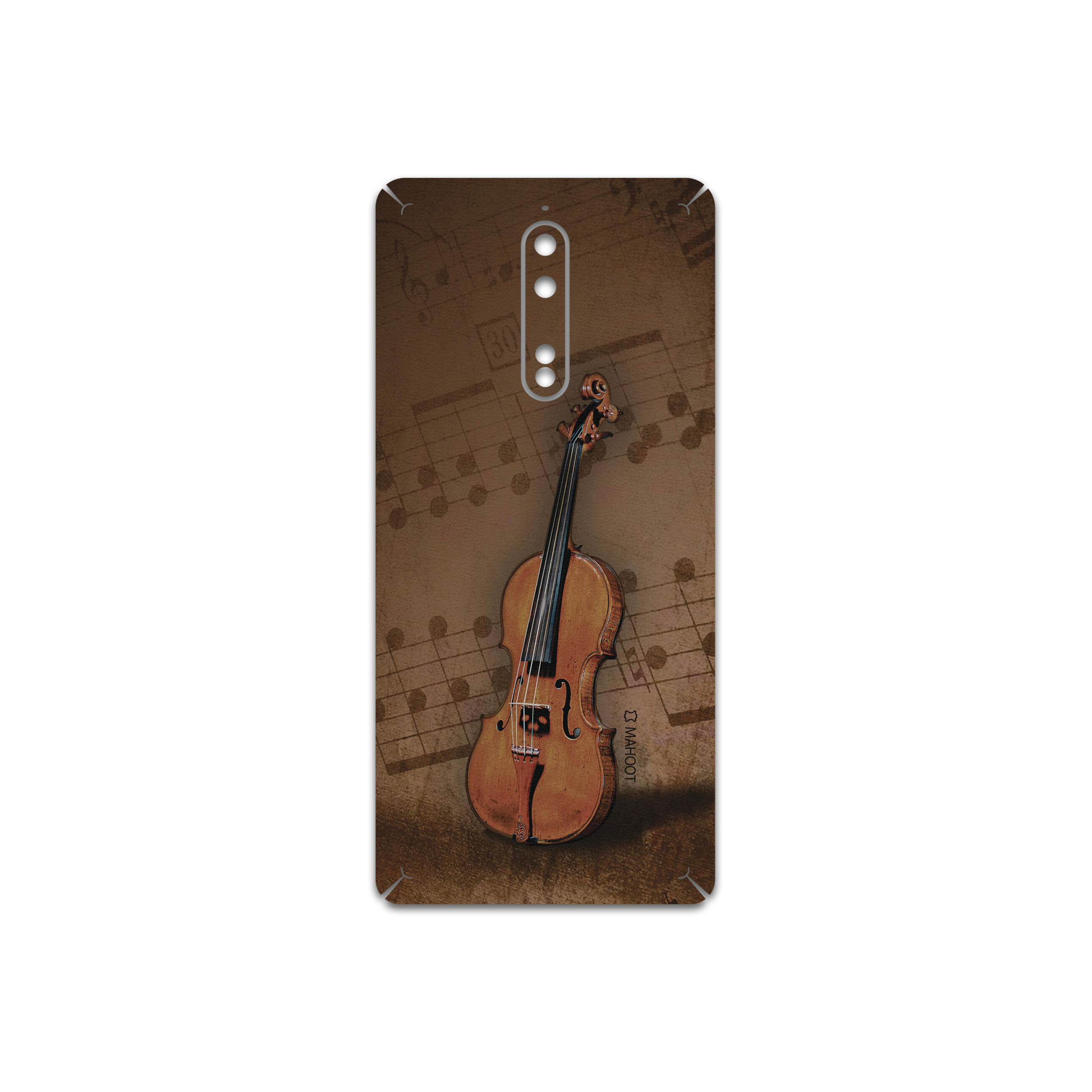 برچسب پوششی ماهوت مدل Violin-Instrument مناسب برای گوشی موبایل نوکیا 8