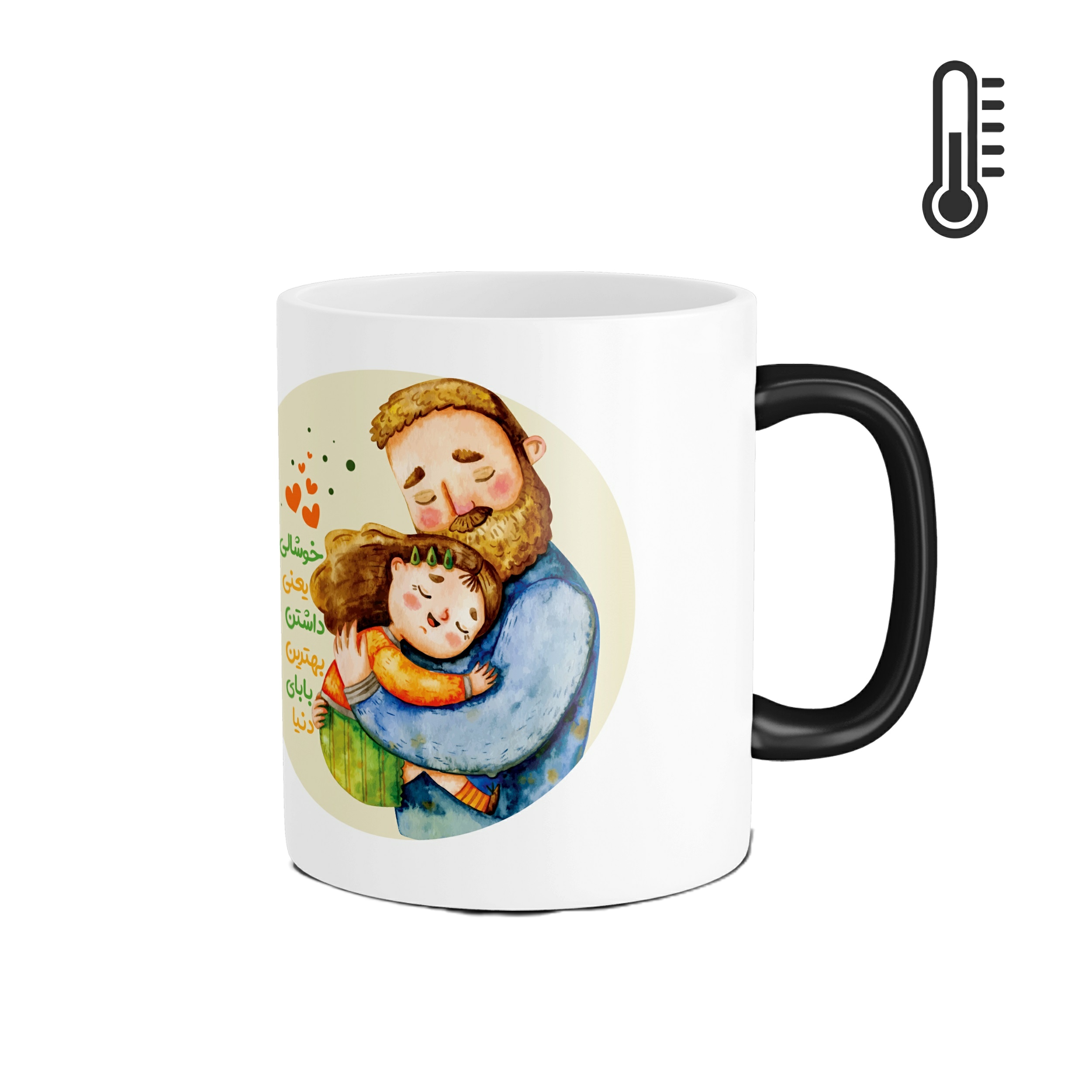 ماگ حرارتی طرح روزپدر کد H20220