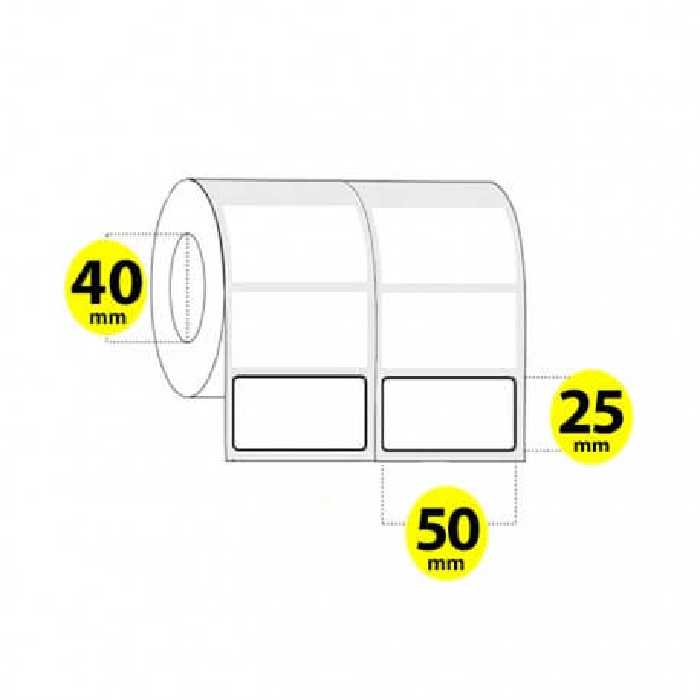 لیبل برچسب کاغذی 50×25