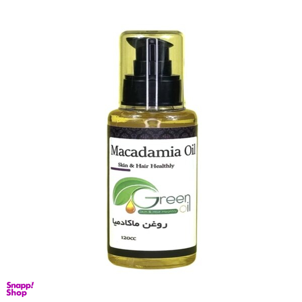 روغن مو گرین اویل مدل روغن ماکادمیا حجم 120 میلی لیتر