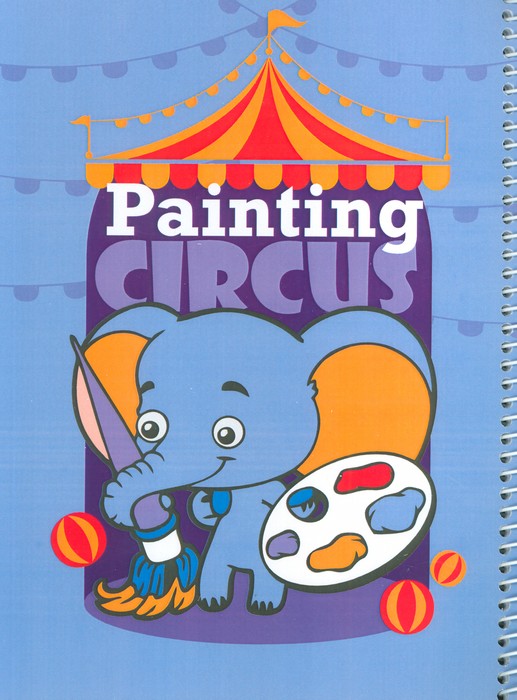 دفتر نقاشی و طراحی 40 برگ (طرح سیرک،کد 1284)،(سیمی) - ناشربوک | خرید آنلاین کتاب