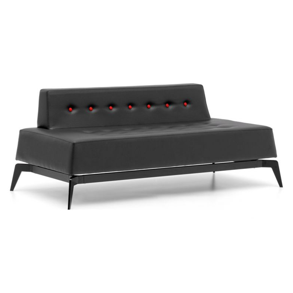 مبل سه نفره کئوپس بدون دسته با روکش پارچه نظری