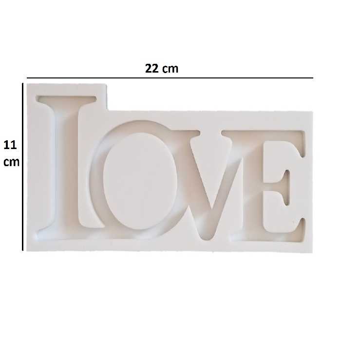 قالب رزین مدل LOVE