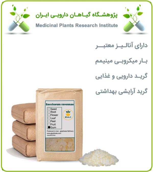 صمغ تباشیر خشک فله