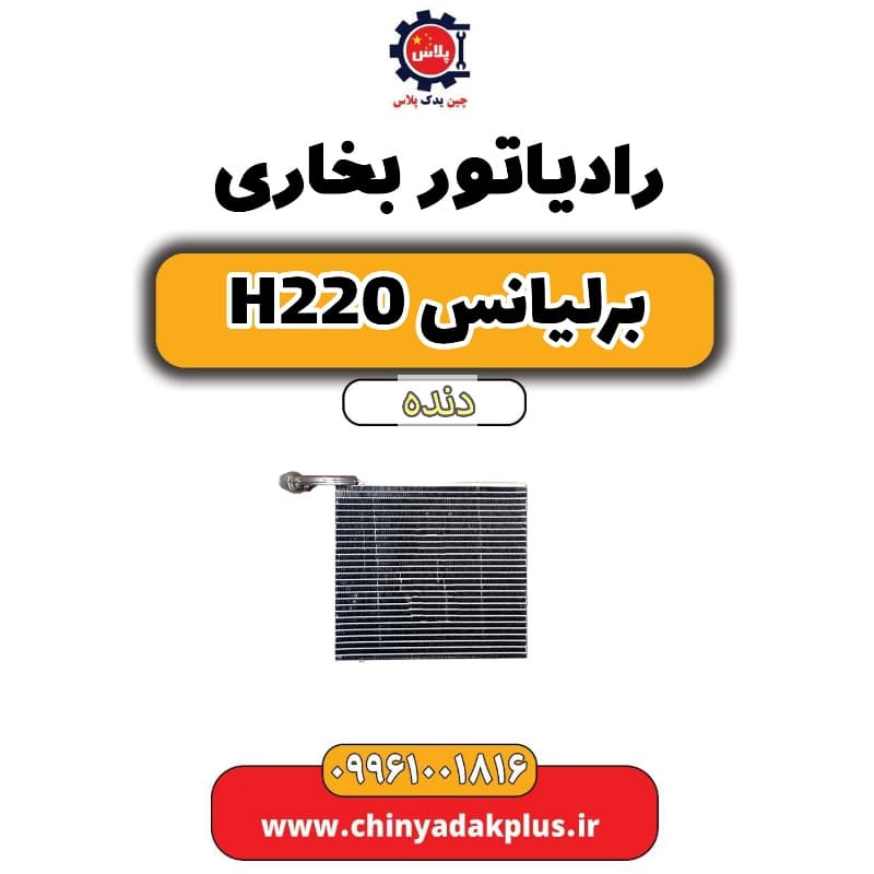 رادیاتور بخاری برلیانس h220 دنده ای