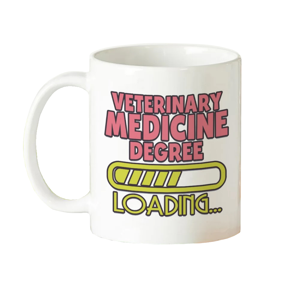 ماگ طرح دانشجو دامپزشکی