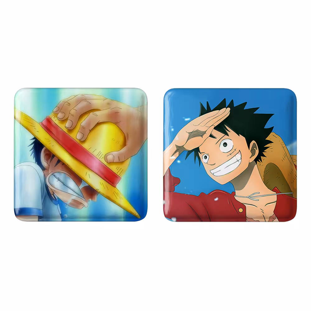 پیکسل خندالو مدل لوفی دی مانکی انیمه وان پیس کد 1143611434 مجموعه 2 عددی