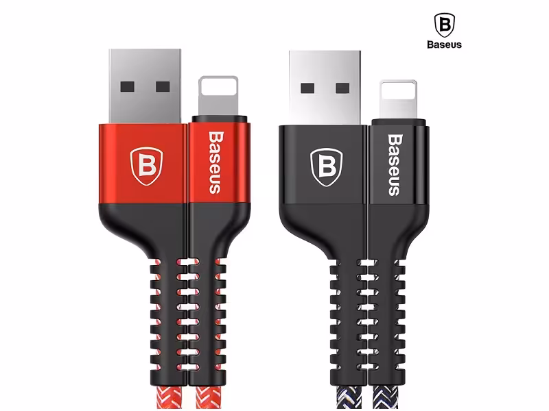 کابل شارژ و انتقال داده USB to Lightning بیسوس مدل Confidant Anti-break بطول 1.5 متر
