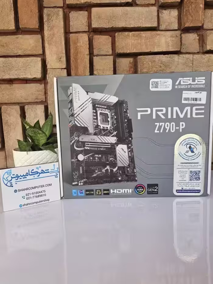 مادربورد ASUS PRIME Z790-P D5 (در حد نو با جعبه و گارانتی) دارای توضیحات
