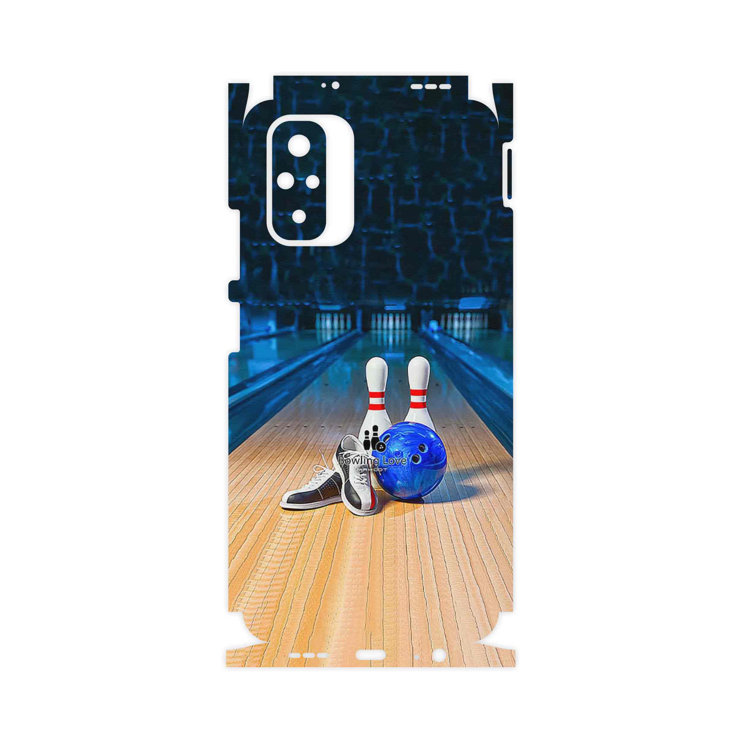 برچسب پوششی ماهوت مدل Bowling-FullSkin مناسب برای گوشی موبایل شیائومی Redmi Note 10s